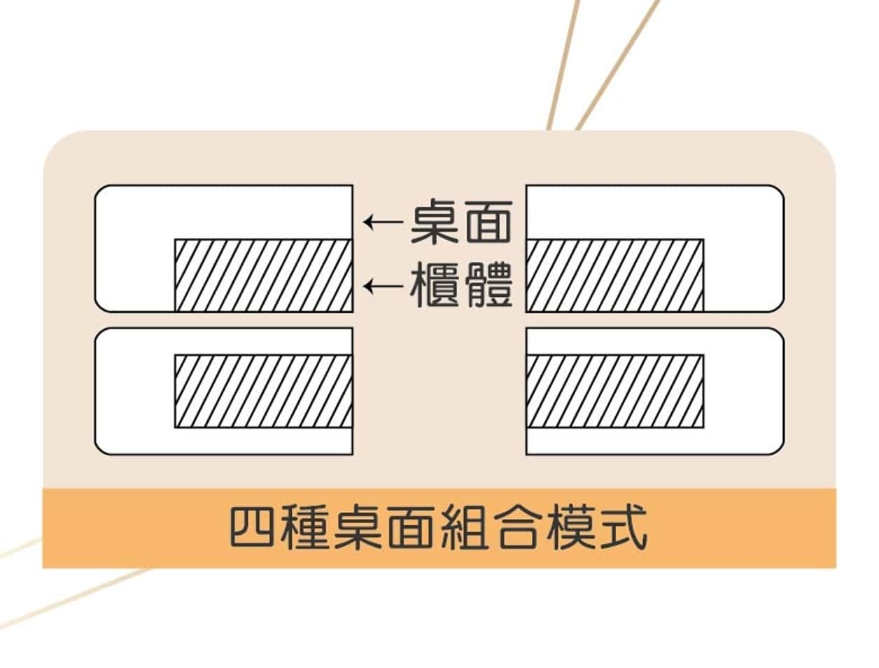 雨果4尺吧台桌 原切